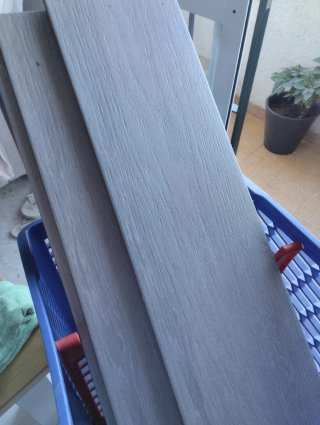 Baldosas de Porcelánico Efecto Madera gris