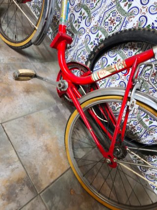 Bicicleta Vintage Roja