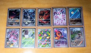 Lote de 10 Cartas Pokémon full art + miniregalo