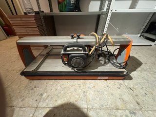 Cortadora azulejos eléctrica al agua 800W con raíl