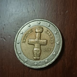 Moneta 2 Euro Cipro 2018
