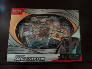 Pokemon caja Mabosstiff ex, cielos evolutivos x2