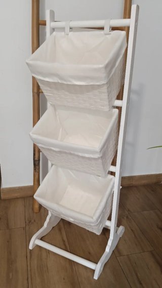Mueble Auxiliar con 3 Cestas