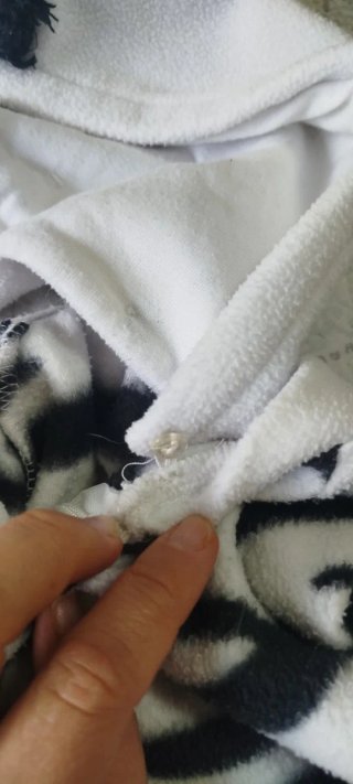Disfraz Pelele de Cebra Talla 6-9 Meses