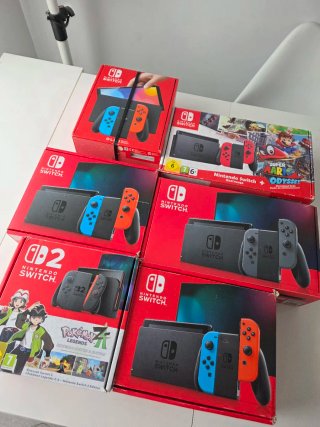 Lote 5 Nintendo Switch 2 (OLED,V1, V2)