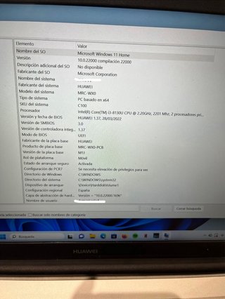 Huawei MateBook i3 8GB RAM Windows 11