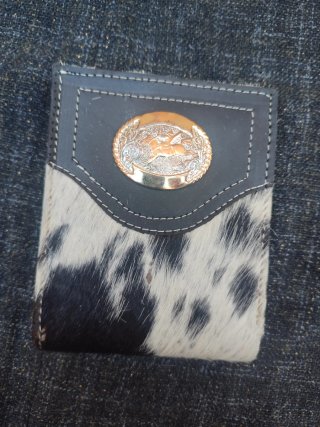 Billetera Vaquera de cuero mexicano