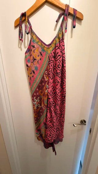 Vestido Reversible Estampado