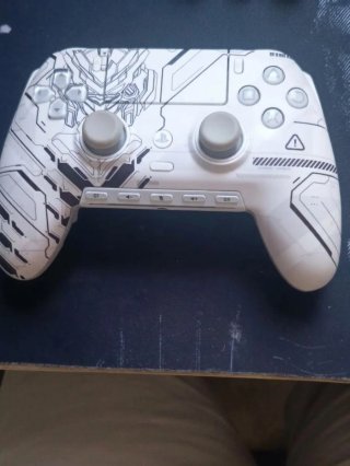 Mando Scuf Omega Blanco Diseño Mecánico