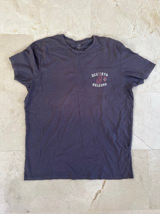 Camiseta Unit Gris Talla XL