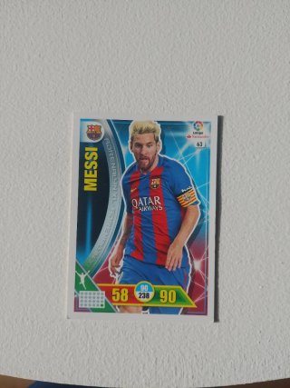 Carta Panini Adrenalyn XL Messi Precio negociable