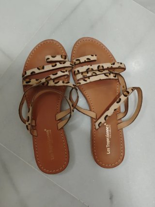Sandalias Les Tropeziennes estampado animal