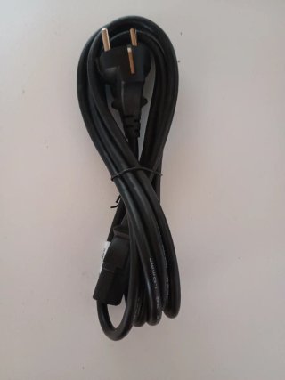 Cable de alimentación negro