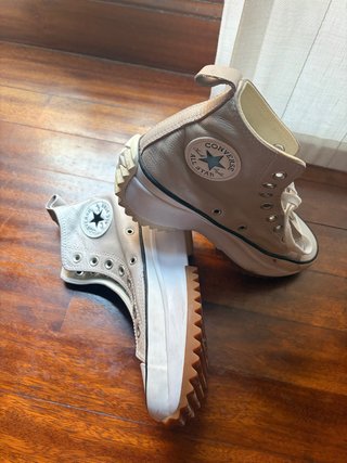 Zapatillas Converse Plataforma Beige