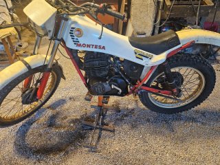 Montesa Cota 349 Blancan no tiene papeles