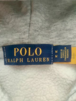 Sudadera Ralph Lauren con cremallera Gris