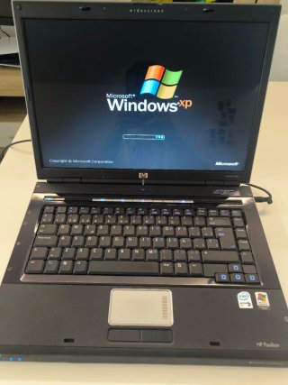 Portátil HP Pavilion dv5000 Windows XP