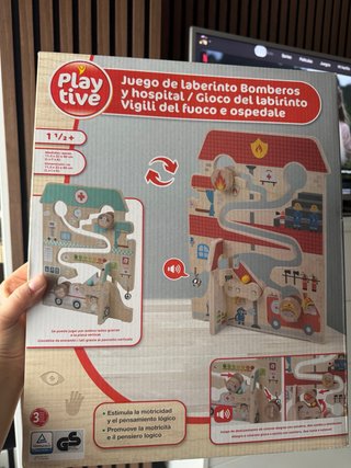 Juego de Laberinto de Madera Playtive