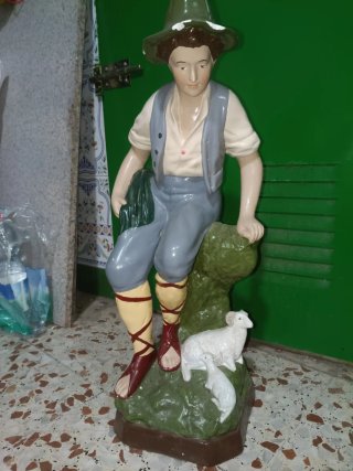 Figura Pastor con Ovejas