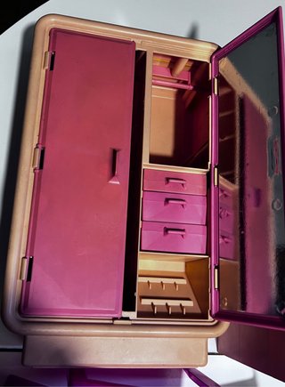Armadio Guardaroba Vintage Barbie
