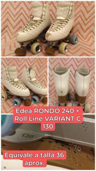 Pattini Edea Rondo 240 + piastra variante C