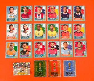 Lote cromos Panini Mundial 2026