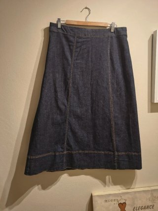 Falda vaquera Zara