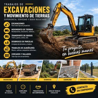 Servicios de Excavación y Movimiento de Tierras