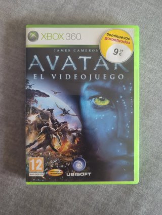 Avatar El Videojuego Xbox 360 PAL castellano