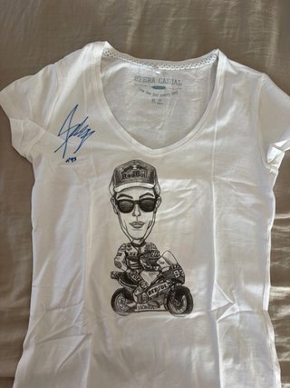 Camiseta Marc Márquez Firmada Talla M