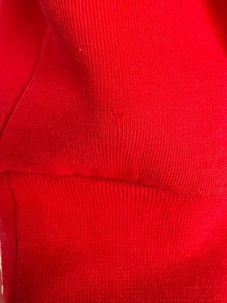Sudadera Le Coq Sportif Roja Talla L