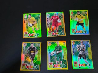 Lote 6 Cromos Adrenalyn 2012-2013 Porterazos