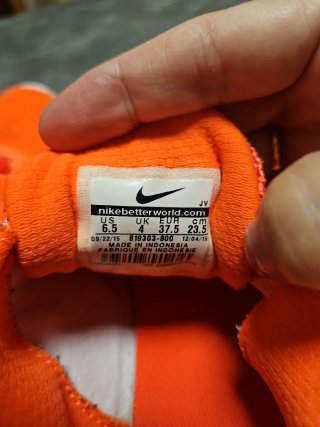 Zapatillas Nike Naranja Talla 38