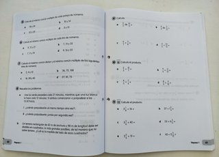 Cuadernos matemáticas 6A y 6B. Pensar sin límites
