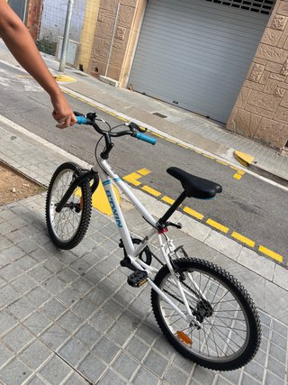 Bicicleta Infantil Btwin Blanca