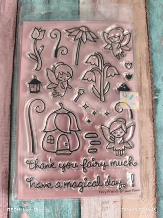 Sellos Lawn Fawn Fairy Friends