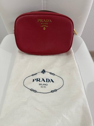 Bolso Prada Saffiano Rojo