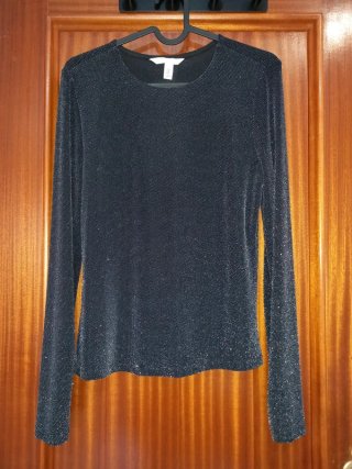 Blusa H&M con brillo