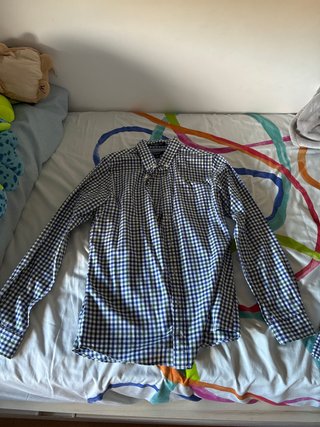 Camisa Gant Cuadros Azul y Verde