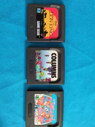 Lote 3 Juegos Sega Game Gear