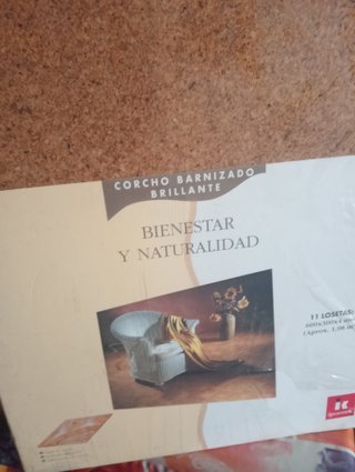 11 Losetas de Corcho Barnizado Brillante