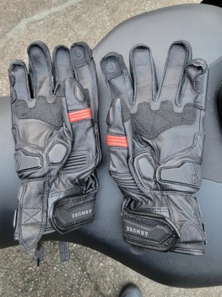 Luvas de Couro Armure Tamanho XS