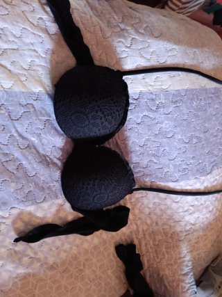 Bikini Negro Nuevo talla 95