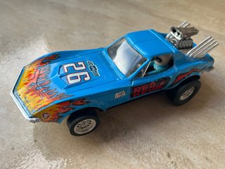 Scalextric Exin Corvette Red Devil