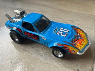 Scalextric Exin Corvette Red Devil