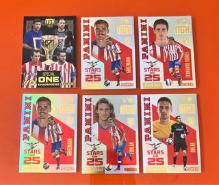 Lote de 6 Cromos Panini MGK Atlético de Madrid