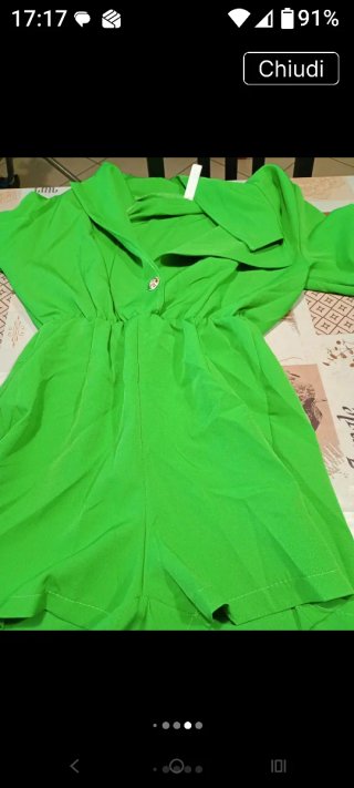 Vestitino pantaloncino che si trasforma