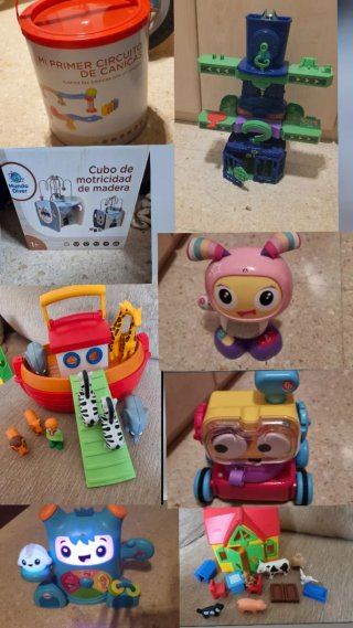 Lote de juguetes LEER ANUNCIO