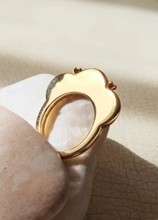 Anillo Tous Flor My Other Half Vermeil