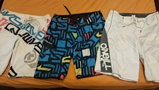 Lote 3 Bañadores Hombre Quiksilver y O'Neill
